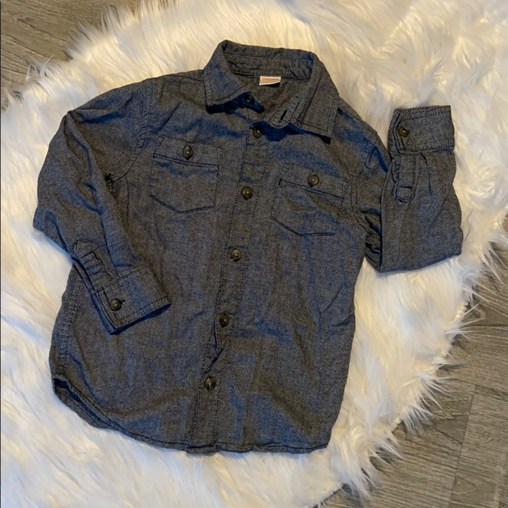 🌟Gymboree Long-Sleeve Button Down🌟